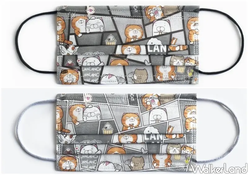 ​​白爛貓、熊大、三麗鷗醫療口罩 / WalkerLand窩客島整理提供 未經許可不可轉載