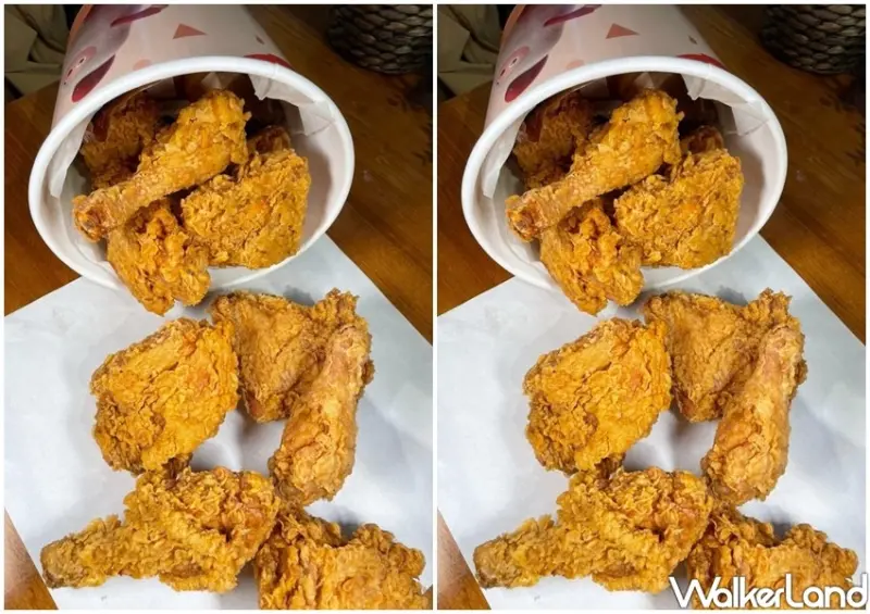 繼光香香雞X通庵熟成咖哩聯名「冠軍咖哩炸雞腿桶」/ WalkerLand窩客島整理提供 未經許可不可轉載