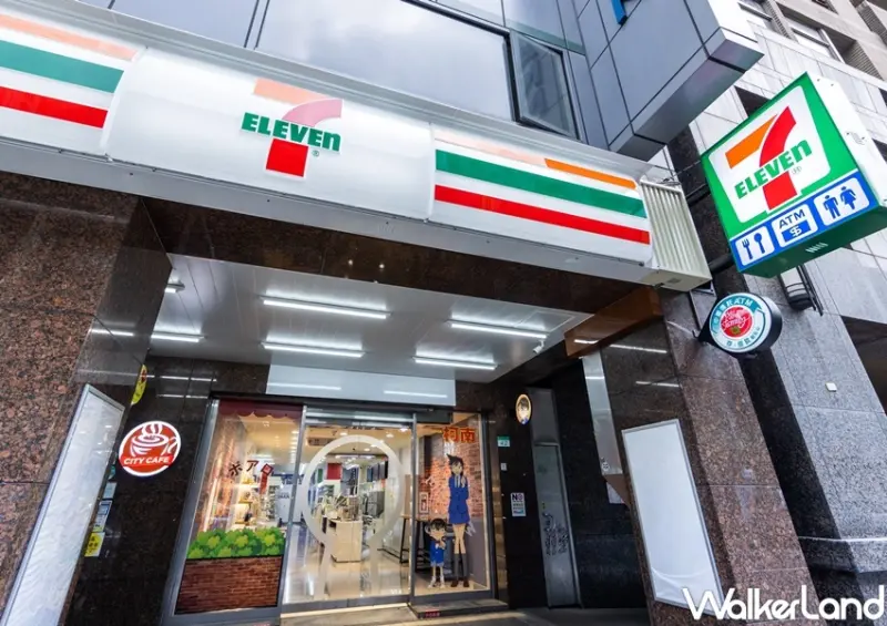 7-ELEVEN名偵探柯南主題店 / WalkerLand窩客島整理提供 未經許可，不得轉載