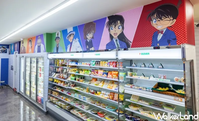 7-ELEVEN名偵探柯南主題店 / WalkerLand窩客島整理提供 未經許可，不得轉載