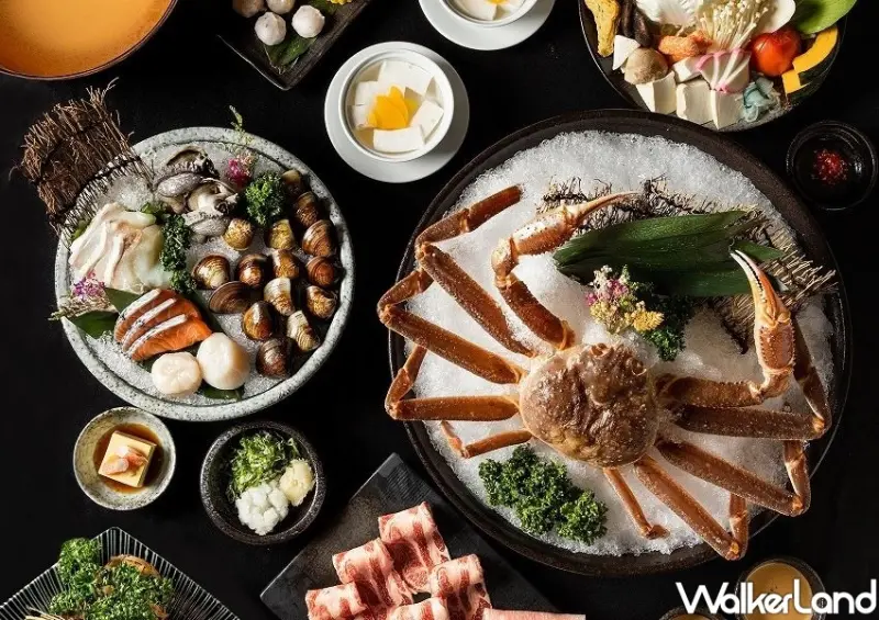 微風X橘色涮涮屋獨家「松葉蟹、鱈場蟹海陸火鍋套餐」 / WalkerLand窩客島整理提供 未經許可不可轉載