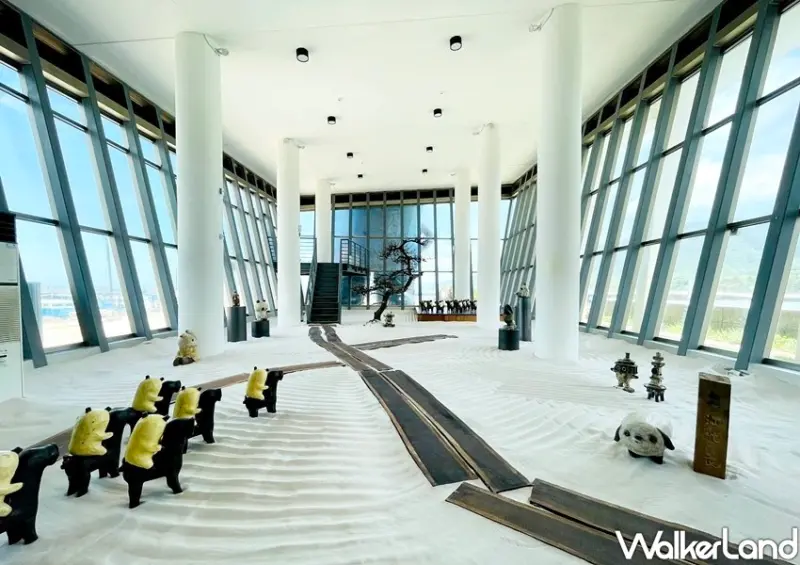 看海美術館「春江獸月夜-阿咧特展」 / WalkerLand窩客島整理提供 未經許可不可轉載