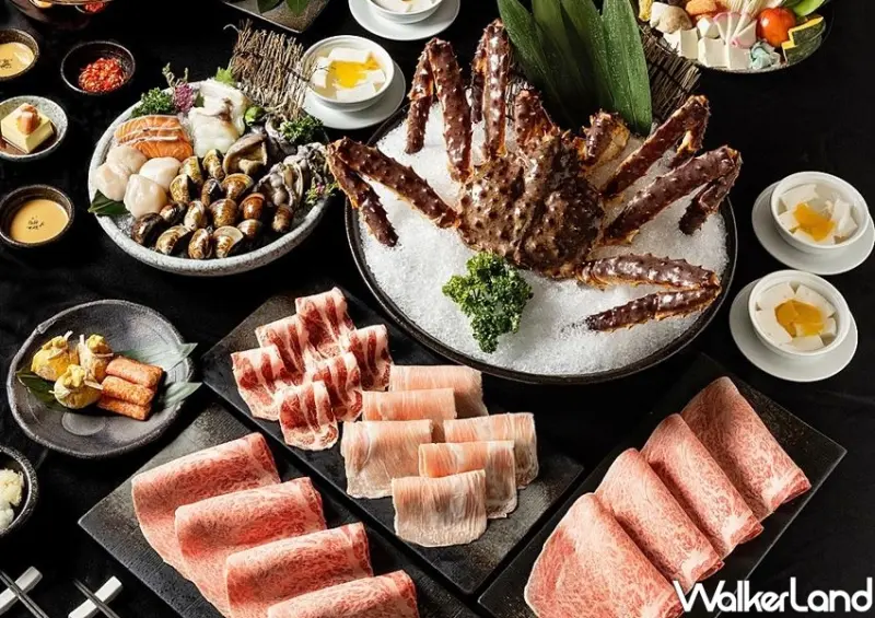 微風X橘色涮涮屋獨家「松葉蟹、鱈場蟹海陸火鍋套餐」 / WalkerLand窩客島整理提供 未經許可不可轉載