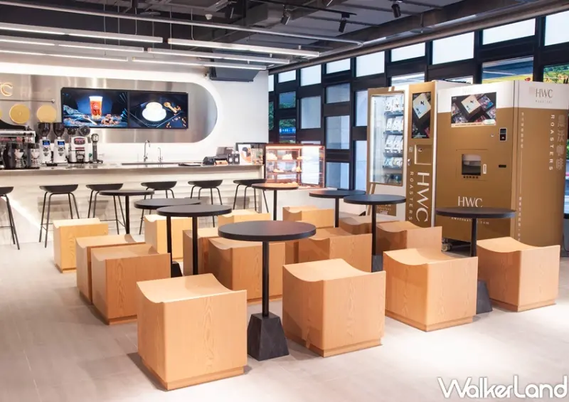 黑沃咖啡 AIoT智慧咖啡概念店 / WalkerLand窩客島整理提供 未經許可，不得轉載