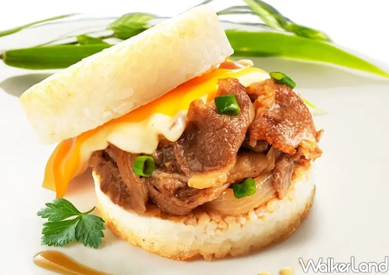 老協珍「大腸包小腸米漢堡」 / WalkerLand窩客島整理提供 未經許可不可轉載