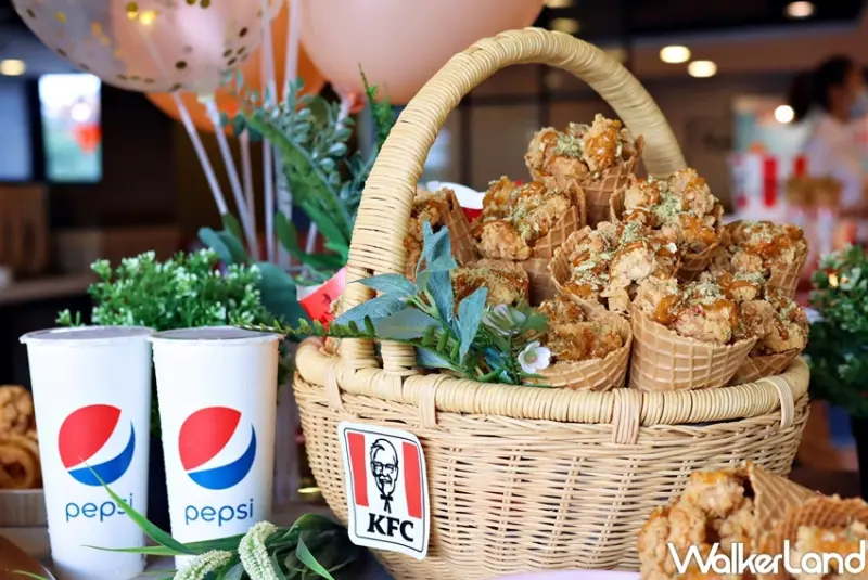 肯德基 Chiffle雞米花甜筒 / WalkerLand窩客島提供 未經許可，不得轉載