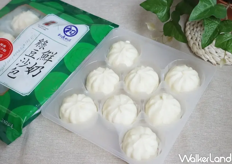 初鹿牧場x舊振南 鮮奶綠豆沙包 / WalkerLand窩客島提供 未經許可，不得轉載