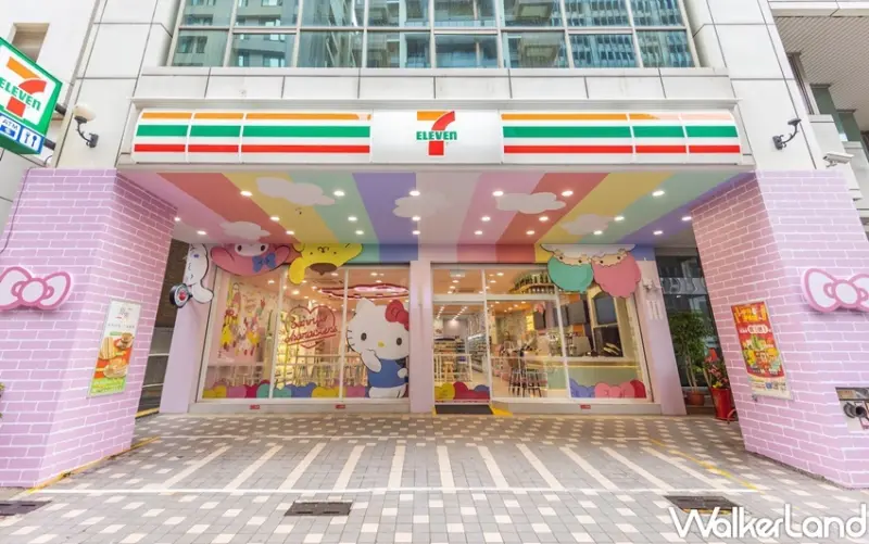 7-ELEVEN高雄 Sanrio三麗鷗聯名店 / WalkerLand窩客島整理提供 未經許可，不得轉載