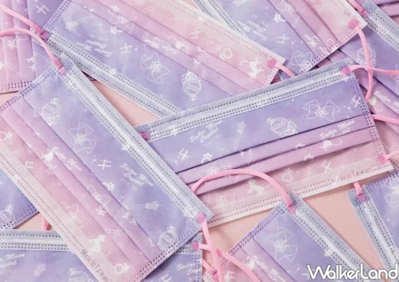 Grace Gift美少女戰士醫療口罩 / WalkerLand窩客島整理提供 未經許可不可轉載