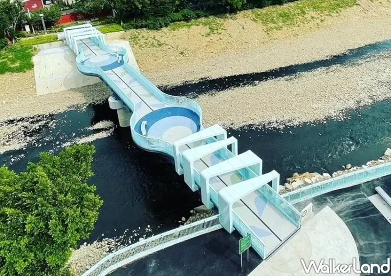 桃園景點「航心橋」 / WalkerLand窩客島整理提供 未經許可不可轉載