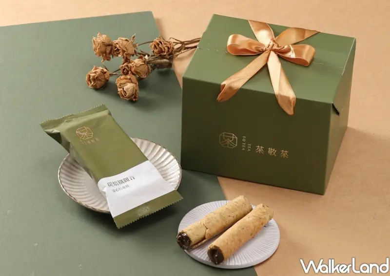 茶敬茶「喫茶蛋捲禮盒」 / WalkerLand窩客島整理提供 未經許可不可轉載