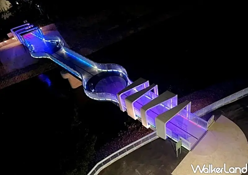 桃園景點「航心橋」 / WalkerLand窩客島整理提供 未經許可不可轉載