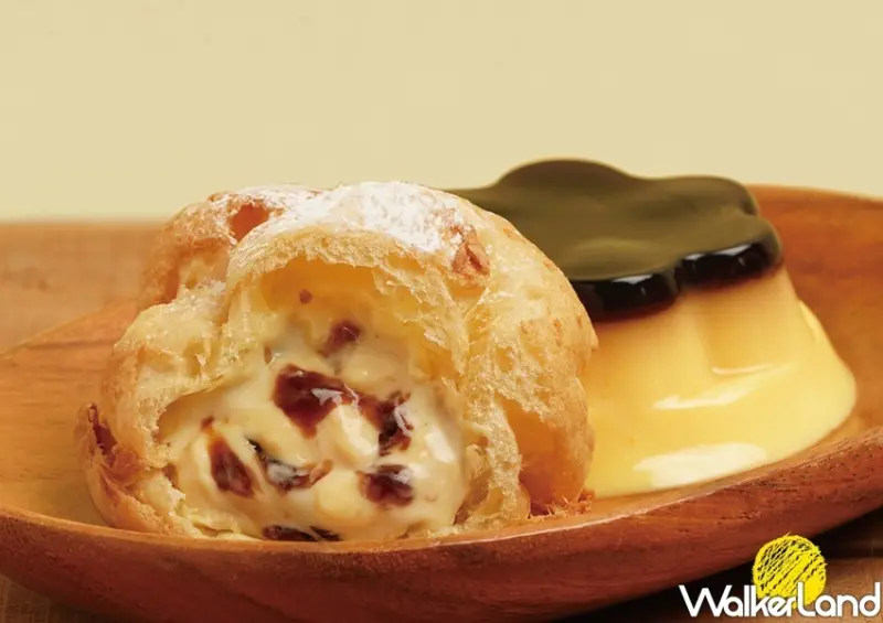 beard papa's統一布丁系列泡芙 / WalkerLand窩客島整理提供 未經許可不可轉載