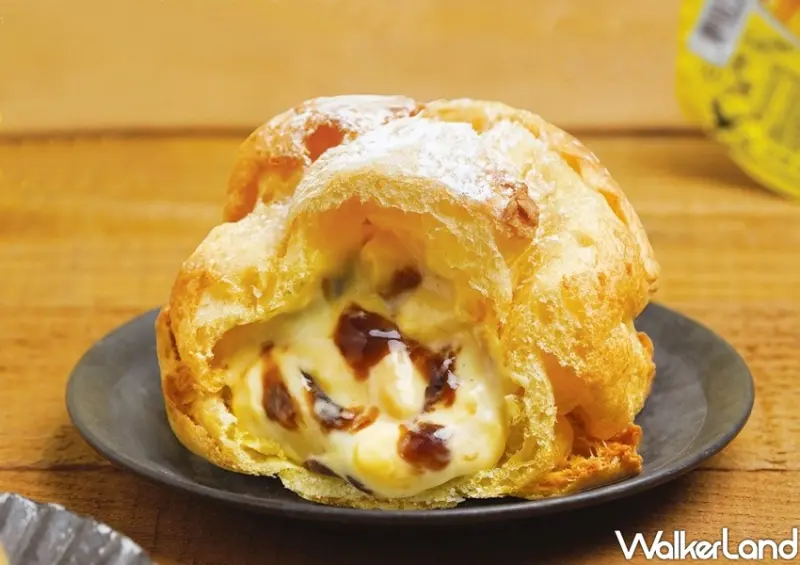 beard papa's統一布丁系列泡芙 / WalkerLand窩客島整理提供 未經許可不可轉載