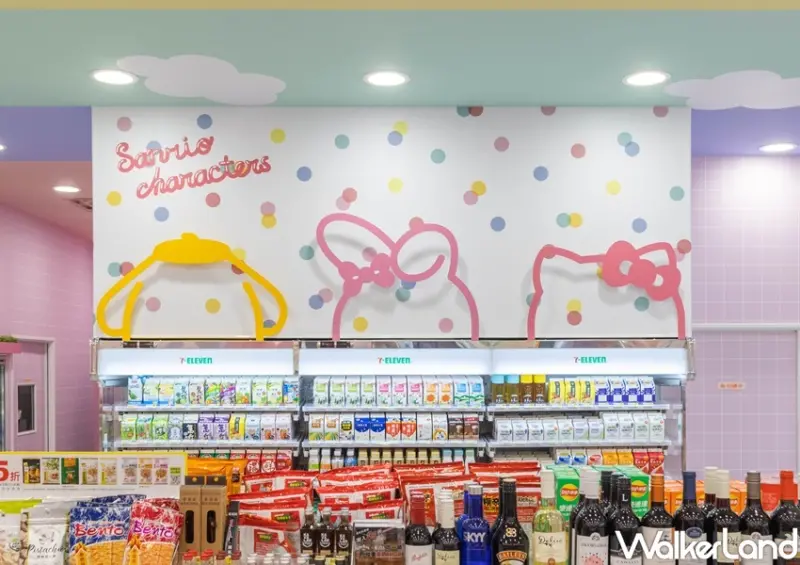 7-ELEVEN高雄 Sanrio三麗鷗聯名店 / WalkerLand窩客島整理提供 未經許可，不得轉載