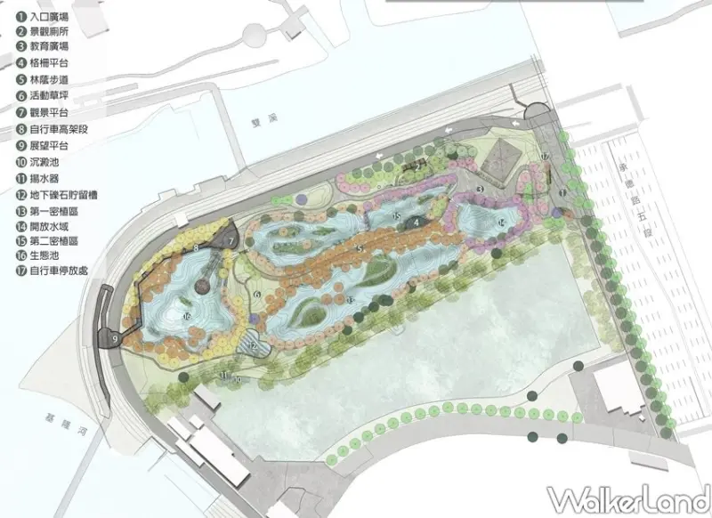 台北士林「雙溪濕地公園」 / WalkerLand窩客島整理提供 未經許可不可轉載