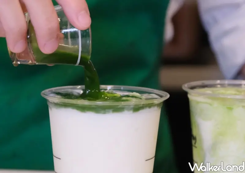 星巴克「鳳梨柚子抹茶星冰樂」 / WalkerLand窩客島整理提供 未經許可不可轉載