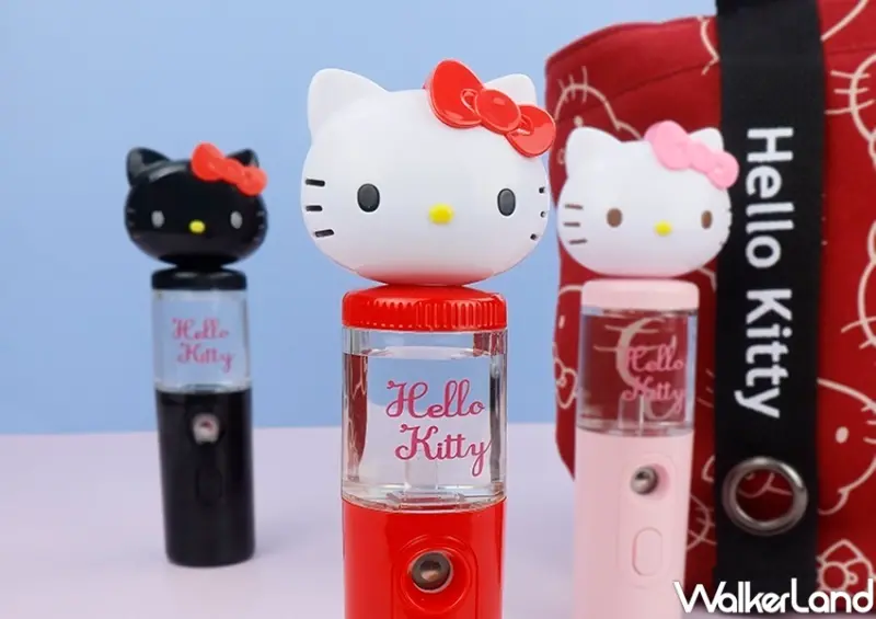 Hello Kitty造型隨身噴霧儀 / WalkerLand窩客島整理提供 未經許可，不得轉載