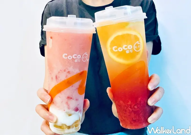 CoCo水蜜桃飲品系列 / WalkerLand窩客島整理提供 未經許可，不得轉載