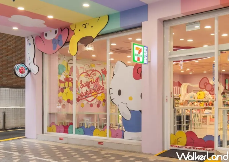 7-ELEVEN高雄 Sanrio三麗鷗聯名店 / WalkerLand窩客島整理提供 未經許可，不得轉載