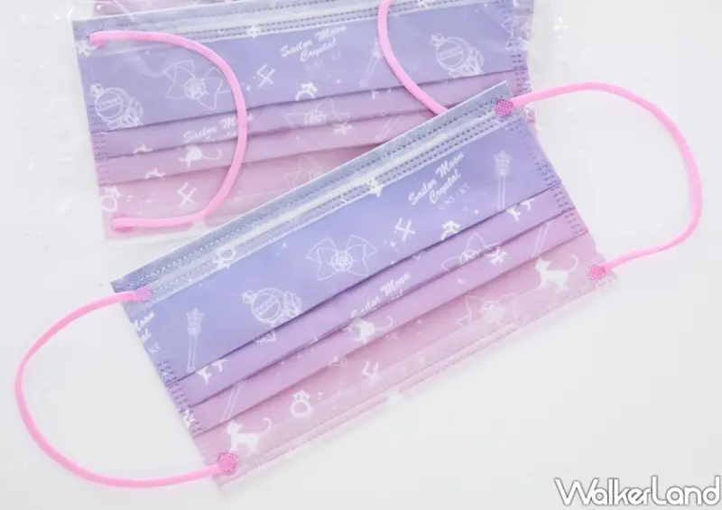 Grace Gift美少女戰士醫療口罩 / WalkerLand窩客島整理提供 未經許可不可轉載