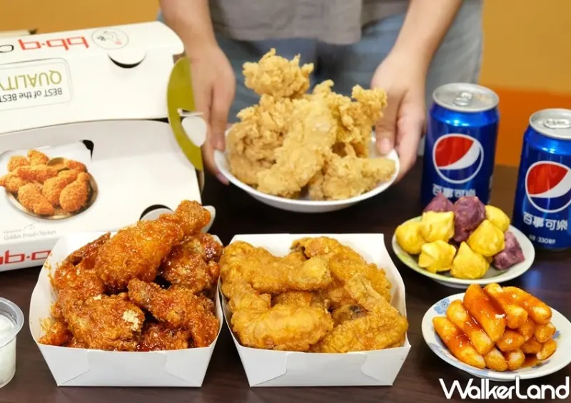 中和韓式炸雞bb.q CHICKEN / WalkerLand窩客島整理提供 未經許可不可轉載