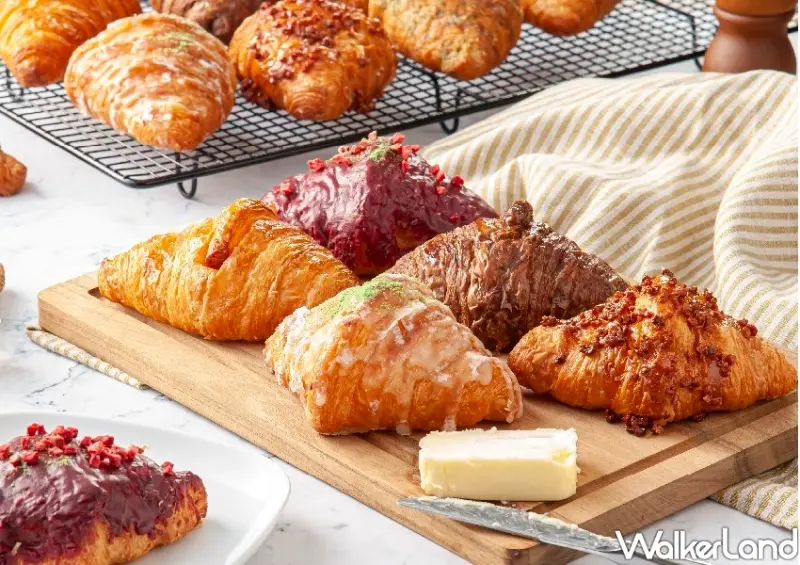 八月堂「可頌買一送一」 / WalkerLand窩客島整理提供 未經許可不可轉載