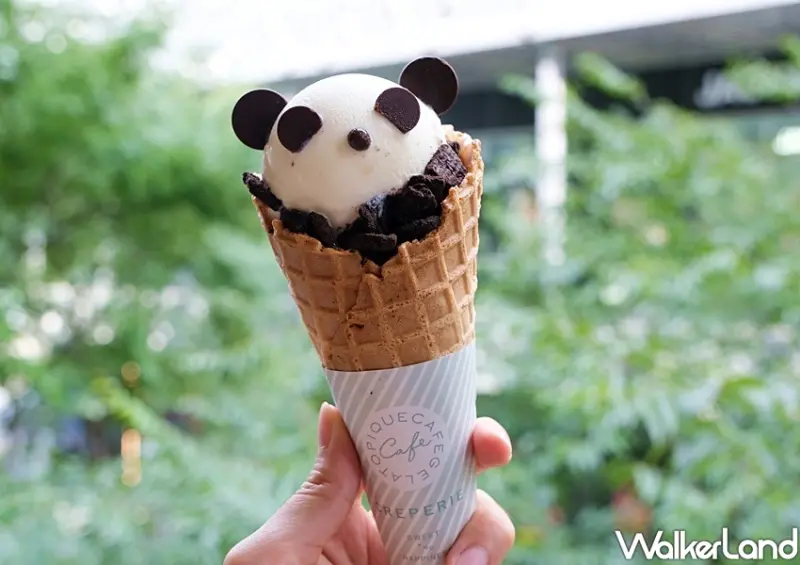 gelato pique café「熊貓可麗餅、熊貓冰淇淋」 / WalkerLand窩客島整理提供 未經許可不可轉載