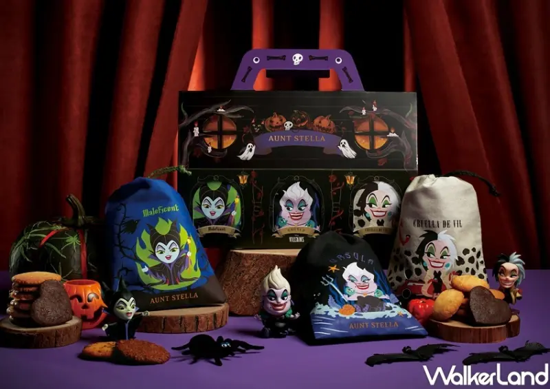 Aunt Stella「迪士尼反派系列組合束口袋」 / WalkerLand窩客島整理提供 未經許可，不得轉載