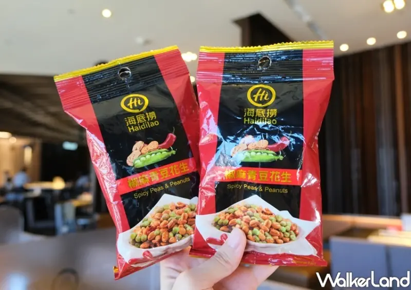 海底撈「椒麻青豆花生、麻辣魚皮」 / WalkerLand窩客島整理提供 未經許可不可轉載