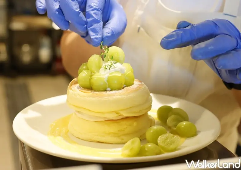 FLIPPER’S 伯爵奶油檸檬葡萄 奇蹟的舒芙蕾鬆餅 / WalkerLand窩客島提供 未經許可，不得轉載