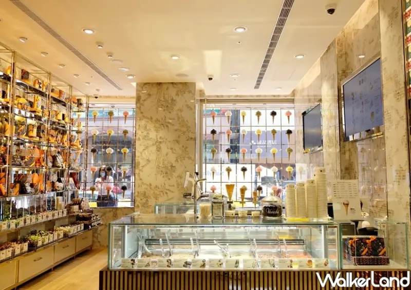 中山站甜點「Venchi」 巧克力冰淇淋 / WalkerLand窩客島整理提供 未經許可不可轉載