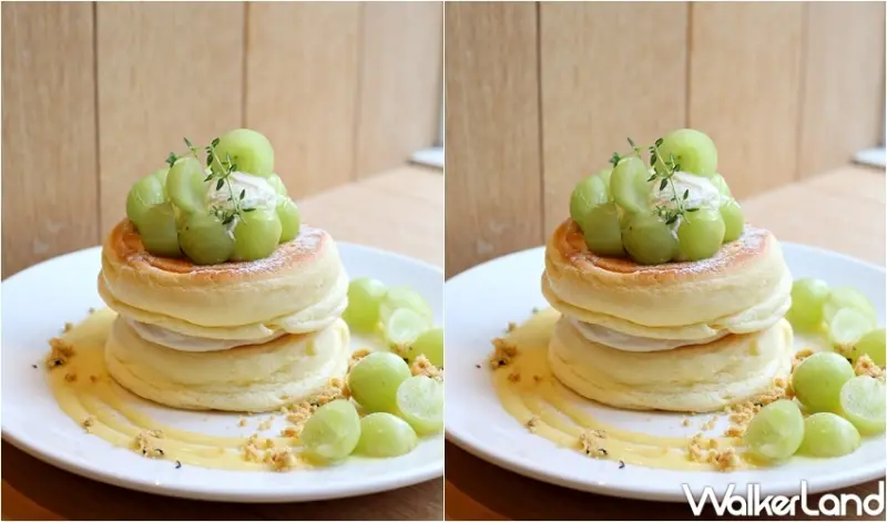 FLIPPER’S 伯爵奶油檸檬葡萄 奇蹟的舒芙蕾鬆餅 / WalkerLand窩客島提供 未經許可，不得轉載