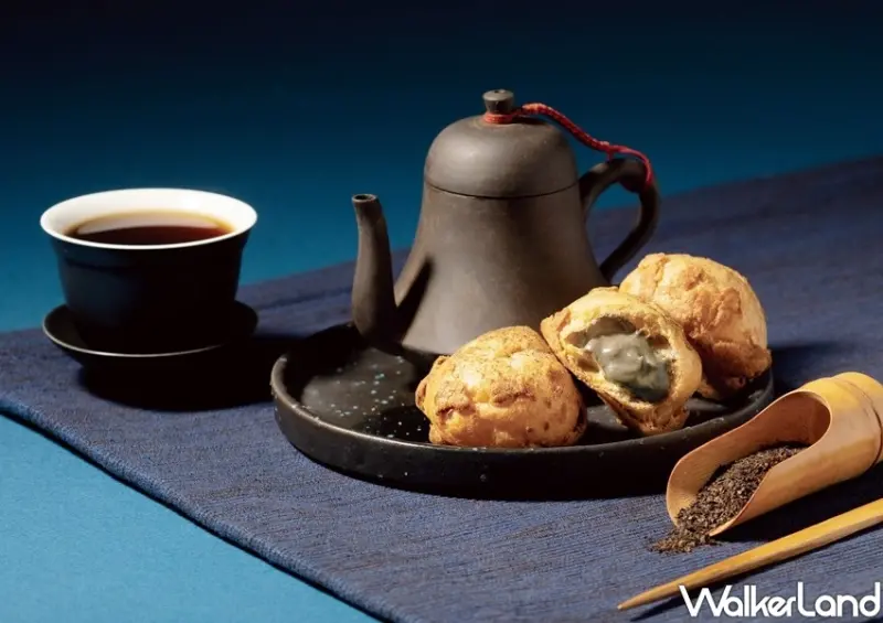 beard papa's「鐵觀音系列泡芙」 / WalkerLand窩客島整理提供 未經許可不可轉載