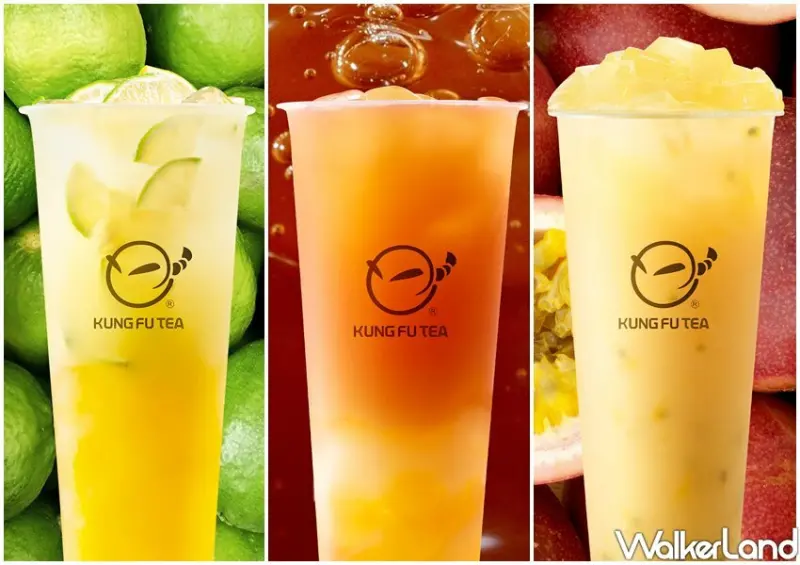 功夫茶新品「愛玉凍飲」/ WalkerLand窩客島整理提供 未經許可不可轉載