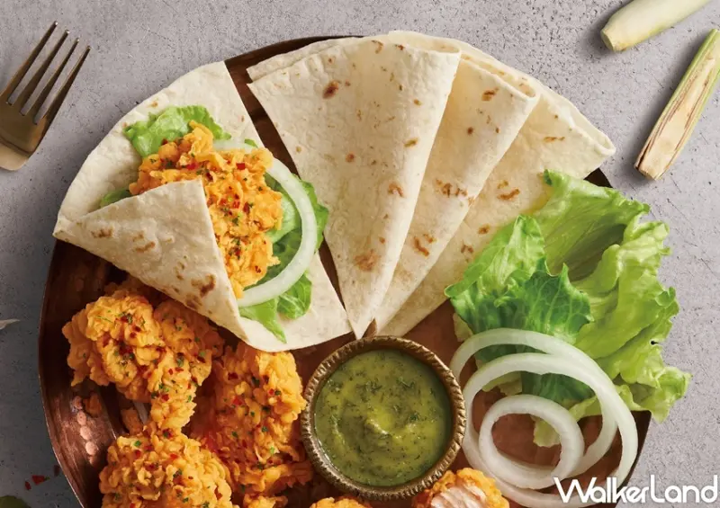 肯德基綠咖哩無骨脆雞自捲餅 / WalkerLand窩客島整理提供 未經許可，不得轉載