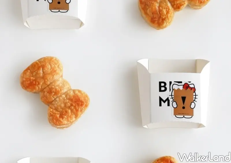 CAFE!N、三麗鷗聯名「蝴蝶結蘋果派」 / WalkerLand窩客島整理提供 未經許可不可轉載