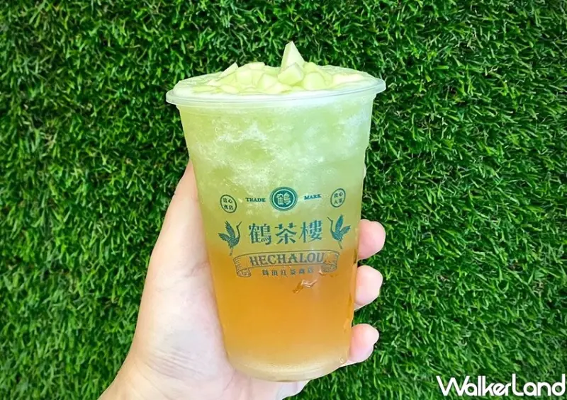 鶴茶樓「香瓜金萱青茶」 / WalkerLand窩客島整理提供 未經許可不可轉載