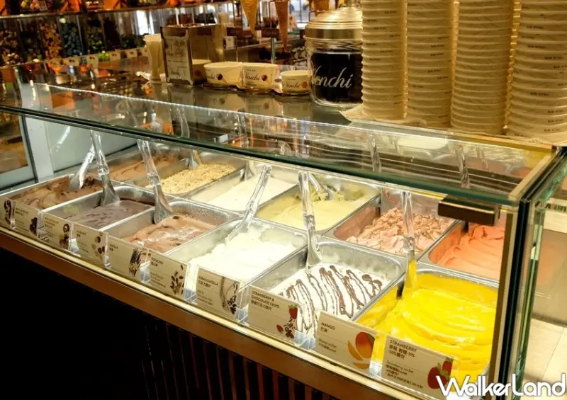 中山站甜點「Venchi」 巧克力冰淇淋 / WalkerLand窩客島整理提供 未經許可不可轉載