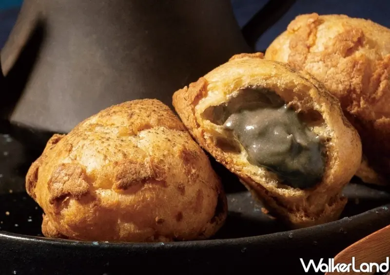 beard papa's「鐵觀音系列泡芙」 / WalkerLand窩客島整理提供 未經許可不可轉載