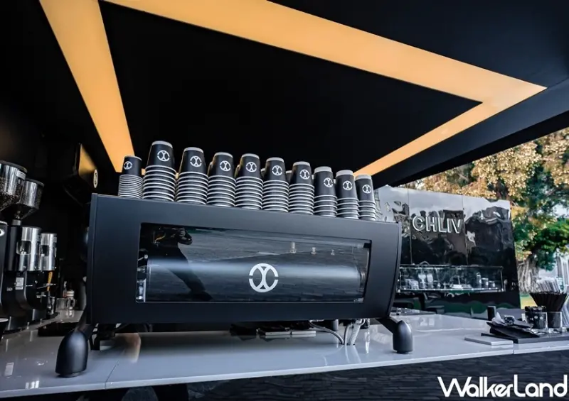 拉花冠軍咖啡「CHLIV Jiufen 台北華山快閃店」 / WalkerLand窩客島整理提供 未經許可不可轉載