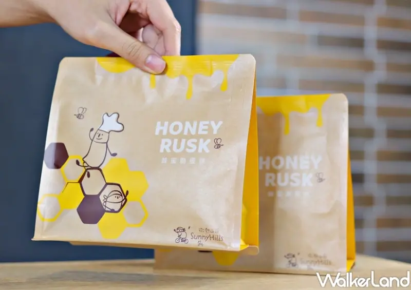 微熱山丘 蜂蜜脆蛋糕 / WalkerLand窩客島提供 未經許可，不得轉載