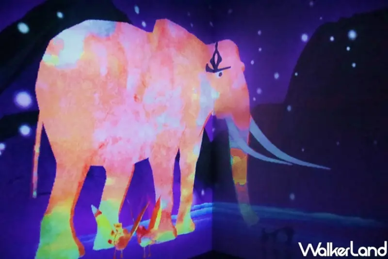 teamLab未來遊樂園&與花共生的動物們 / WalkerLand窩客島提供 未經許可，不得轉載