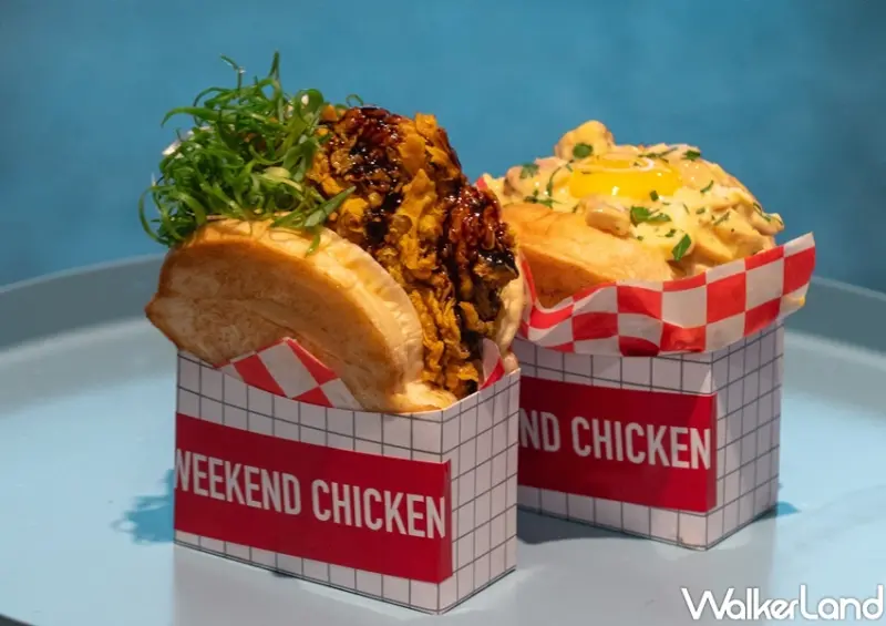 週末炸雞俱樂部 x Ivorish 福岡生吐司聯名快閃店 / WalkerLand窩客島整理提供 未經許可，不得轉載