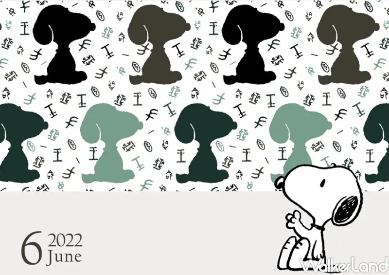 國立故宮博物院 X SNOOPY 2022年精裝桌曆 / WalkerLand窩客島整理提供 未經許可，不得轉載