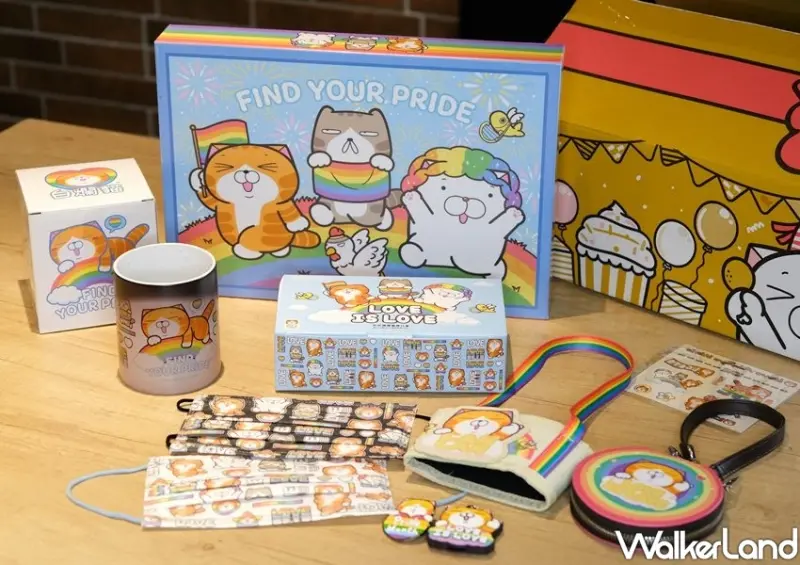 白爛貓周邊 / WalkerLand窩客島整理提供 未經許可不可轉載