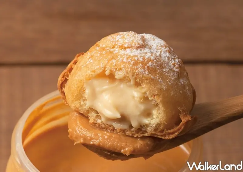 beard papa's「新福源花生卡士達系列泡芙」 / WalkerLand窩客島整理提供 未經許可不可轉載