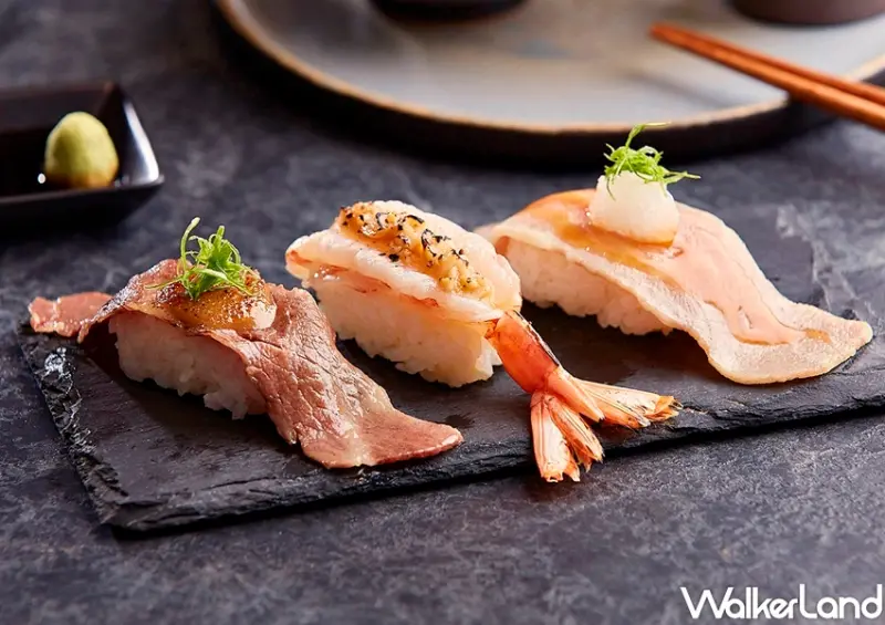 爭鮮X牛角燒肉 炙燒海陸壽司 / WalkerLand窩客島整理提供 未經許可，不得轉載