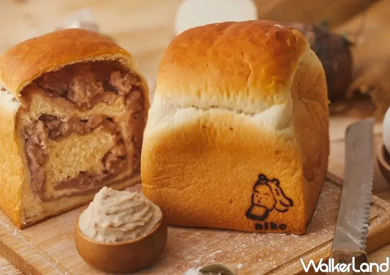 Niko bakery 極香 特濃芋生吐司 / WalkerLand窩客島整理提供 未經許可，不得轉載