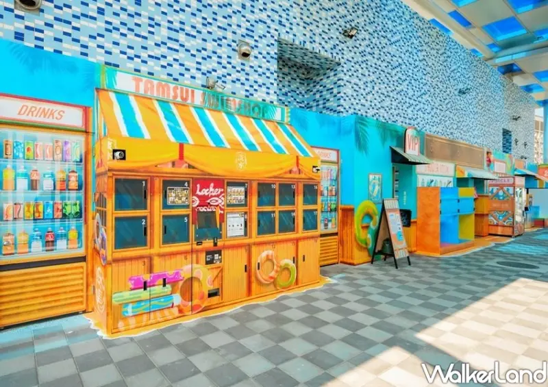 淡水「漁人潮海車站」藝術主題車站 / WalkerLand窩客島整理提供 未經許可不可轉載